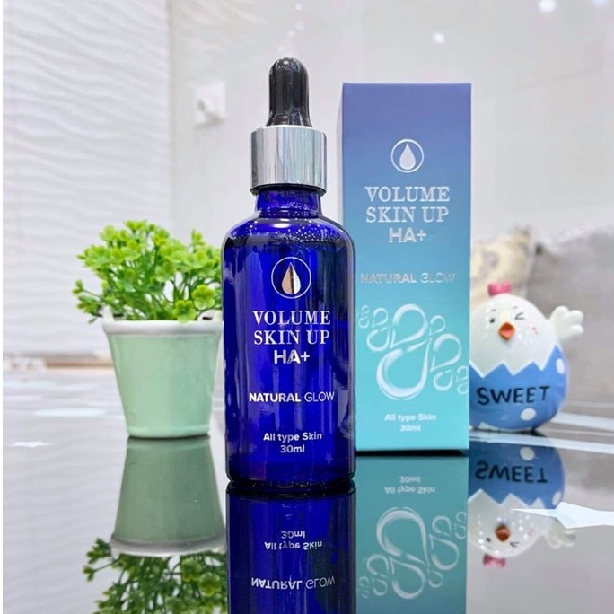 Serum HA  Siêu Cấp Ẩm  Genie Natural Glow Volume Skin Up HA+ Phục Hồi Da Khi Dùng Sản Phẩm Treatment