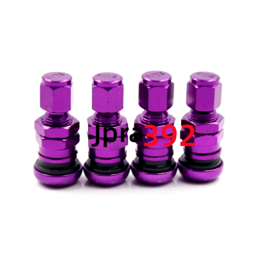 RAYS Bộ 4 nắp chụp van vòi lốp xe ô tô,xe máy-