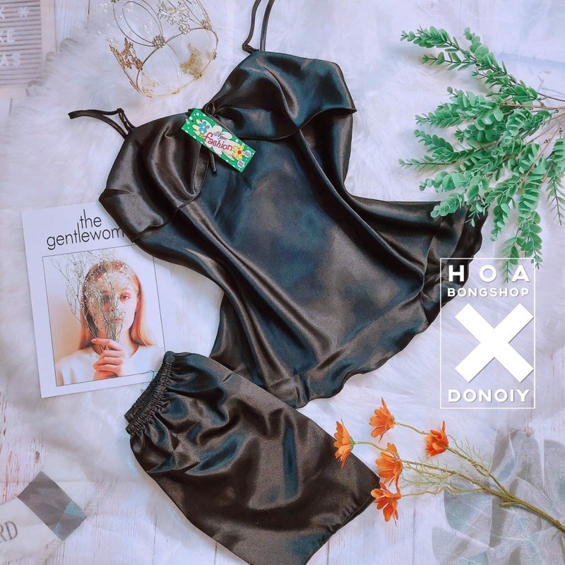 Bộ Ngủ Lụa Dáng Suông Sang Trọng Quý Phái