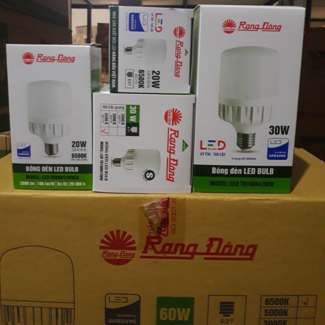 Bóng led trụ 20w,30w,40w, 50w,60w RĐ