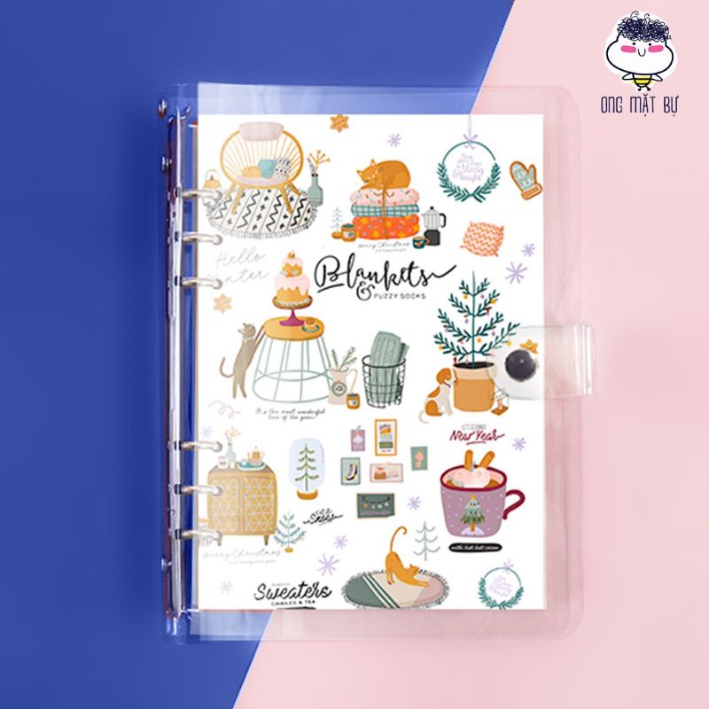 Pass sổ còng bìa nhựa dẻo a5 giấy dot