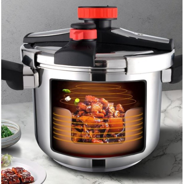Nồi Áp Suất Kaisa Villa 6L/8L/10L Inox 304 Dùng Được Cho Mọi Loại Bếp
