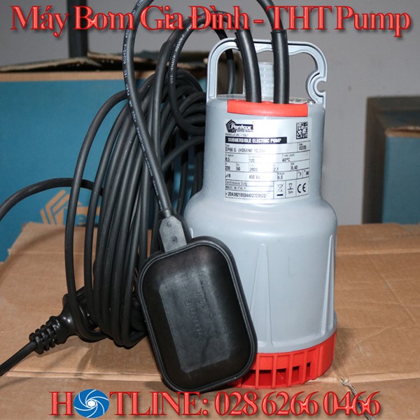 Máy Bơm Chìm Nước Thải Sạch, Bơm Thoát Nước Chống Ngập, Bơm Tiểu Cảnh PENTAX DP 60 G, Nhập Khẩu Nguyên Máy Từ ITALY