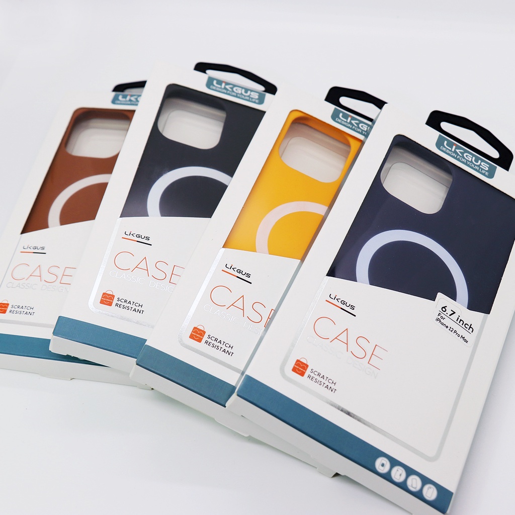 Ốp chính hãng - LIKGUS Magsafe kèm ví iPhone 12/12 Pro/12 Pro Max