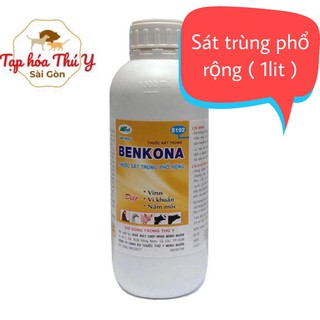 [ 1 lít ] BENKONA THUỐC SÁT TRÙNG CHO LAN