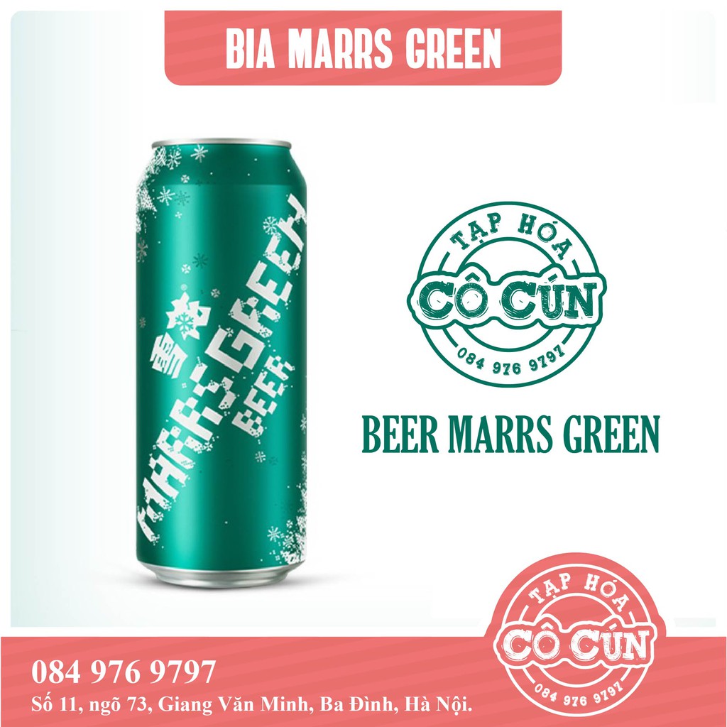 Bia Marrs Green - Lon 500ml