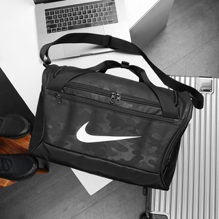 Túi trống du lịch nam nữ lớn tròn có ngăn để giày riêng chống nước tốt balo NiKe Brasilia Duffel DA8304