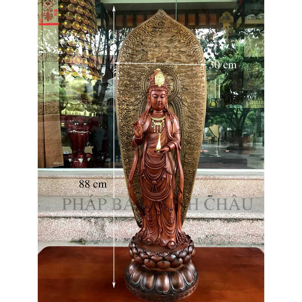 tTAM THÁNH NHỰA 88CM VÂN GỖ