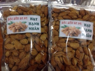Hạnh nhân rang bơ (500g) hạt tròn