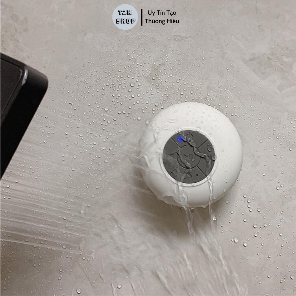 Loa Bluetooth Mini BTS-06 Dễ Thương Dính Tường Nhỏ Gọn - Thiết Bị Nghe Nhạc Không Dây Phòng Tắm Chống Nước