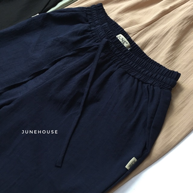 Quần đũi hãng JUNE dáng baggy cạp chun | BigBuy360 - bigbuy360.vn
