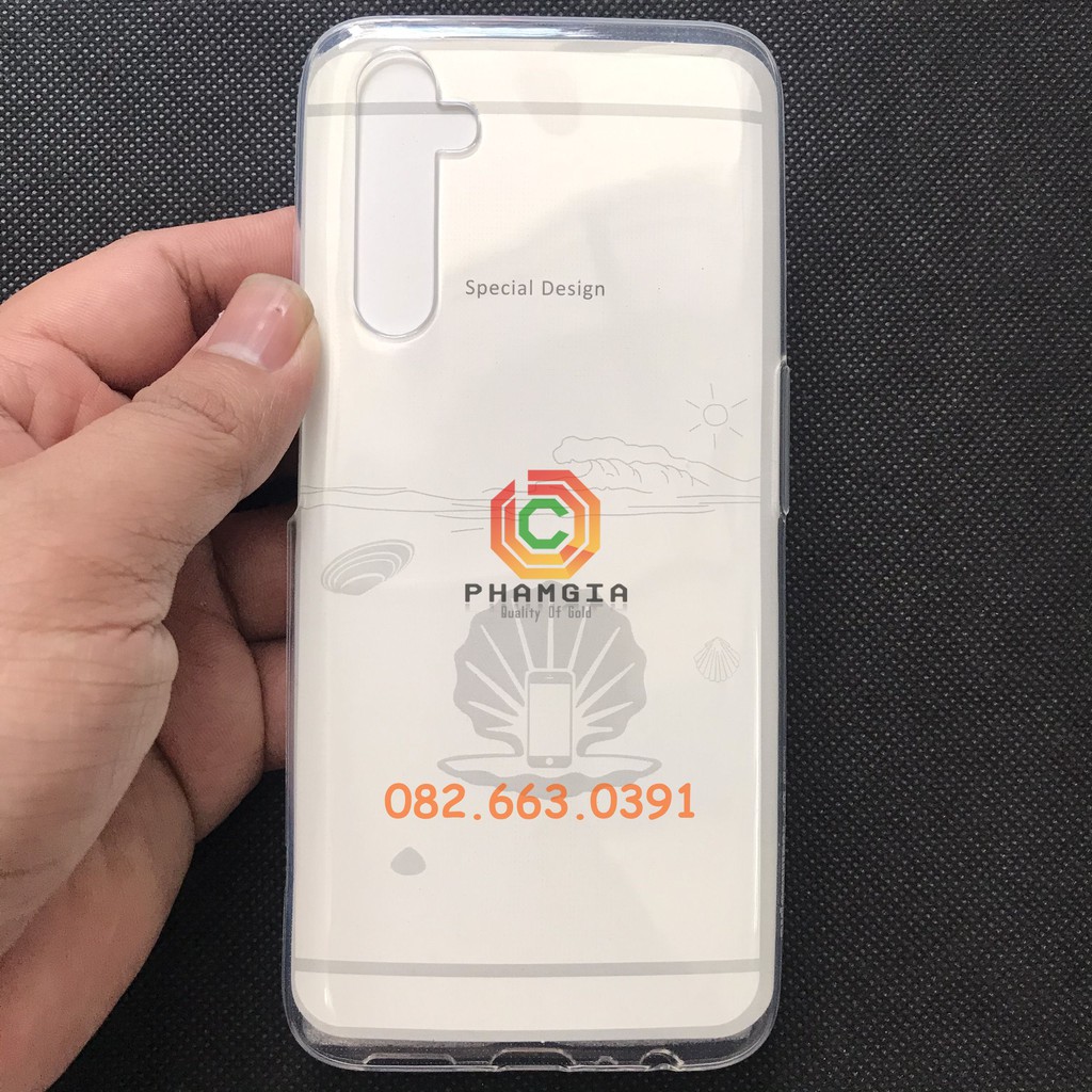Ốp lưng dẻo đen Realme 6 / Realme 6 Pro chống vân tay, bền, đẹp