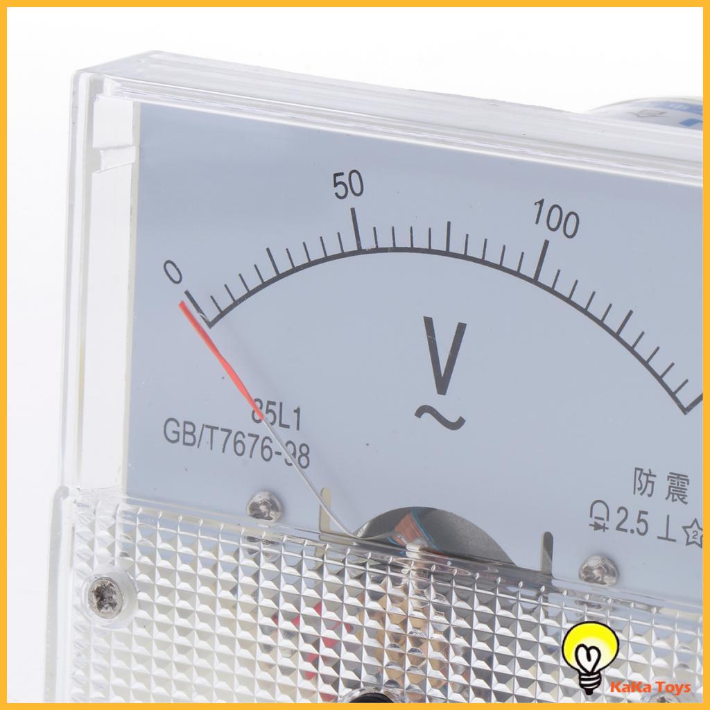 [KaKa Toys]Accurate 85L1 AC Voltmeter Analog Pointer Voltage Meter Gauge