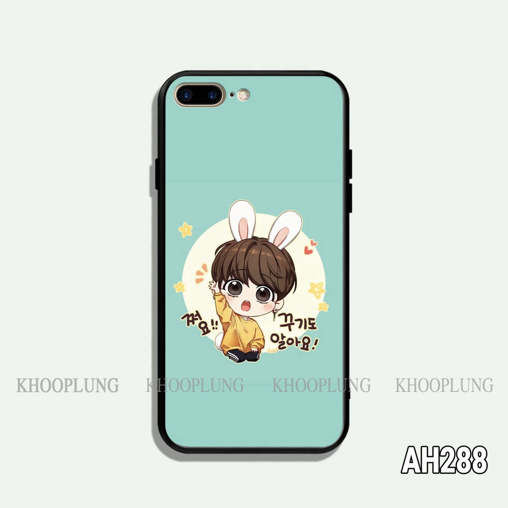 [SALE] Ốp lưng iPhone 7 Plus - iPhone 8 Plus in hình idol BTS Taehyung Jimin Jungkook