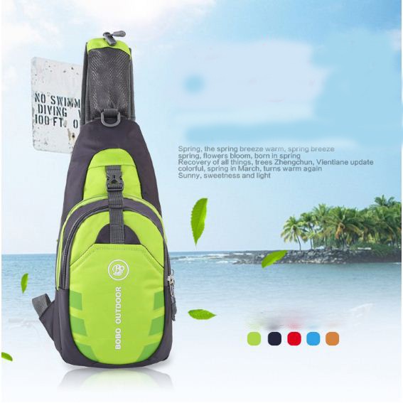 Túi Đeo Chéo Thể Thao Chống Thấm BOBO OUTDOOR [Freeship] Túi Đá Bóng / Du Lịch Tiện Lợi