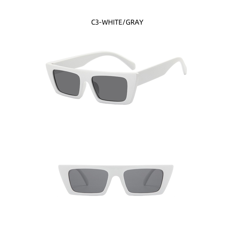 Kính Mát Gọng Vuông Nhỏ Phong Cách Âu Mỹ Thời Trang 2022