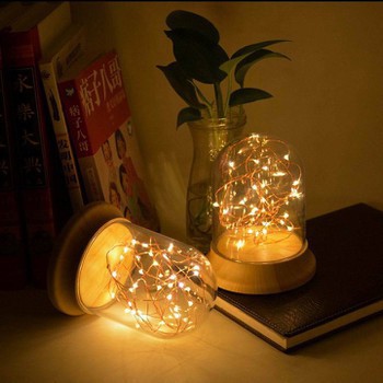 ✨Đèn dây kẽm dùng pin 2A 10m 100 led vàng, đèn trang trí lung linh siêu đẹp✨