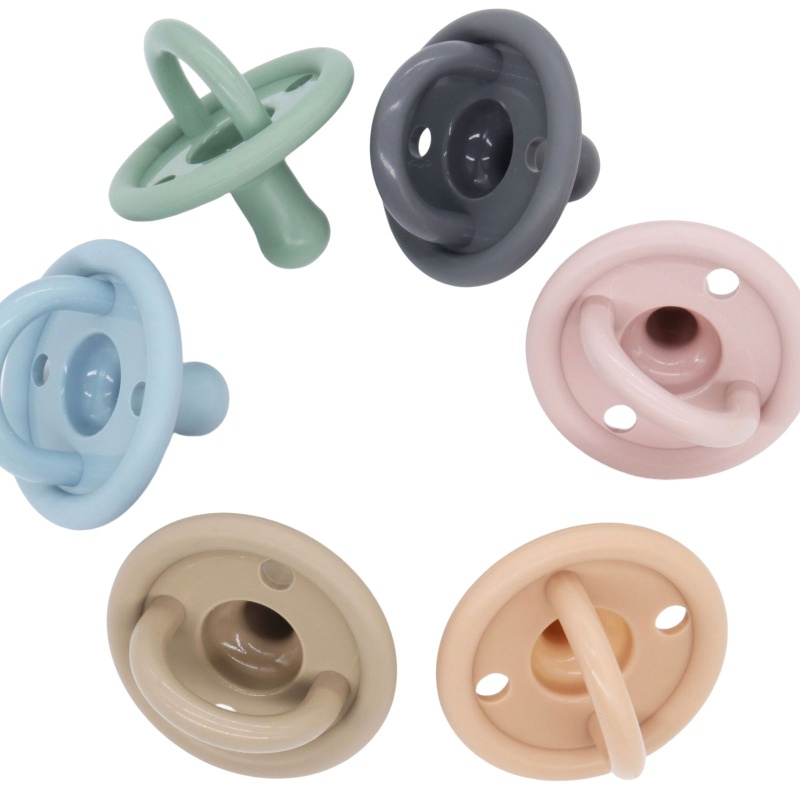 Núm Ti Giả Bằng Silicone Không BPA Giúp Giảm Đau Răng Cho Bé