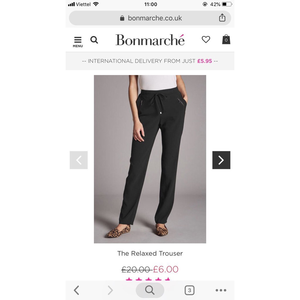 Quần relaxed Fit | BigBuy360 - bigbuy360.vn