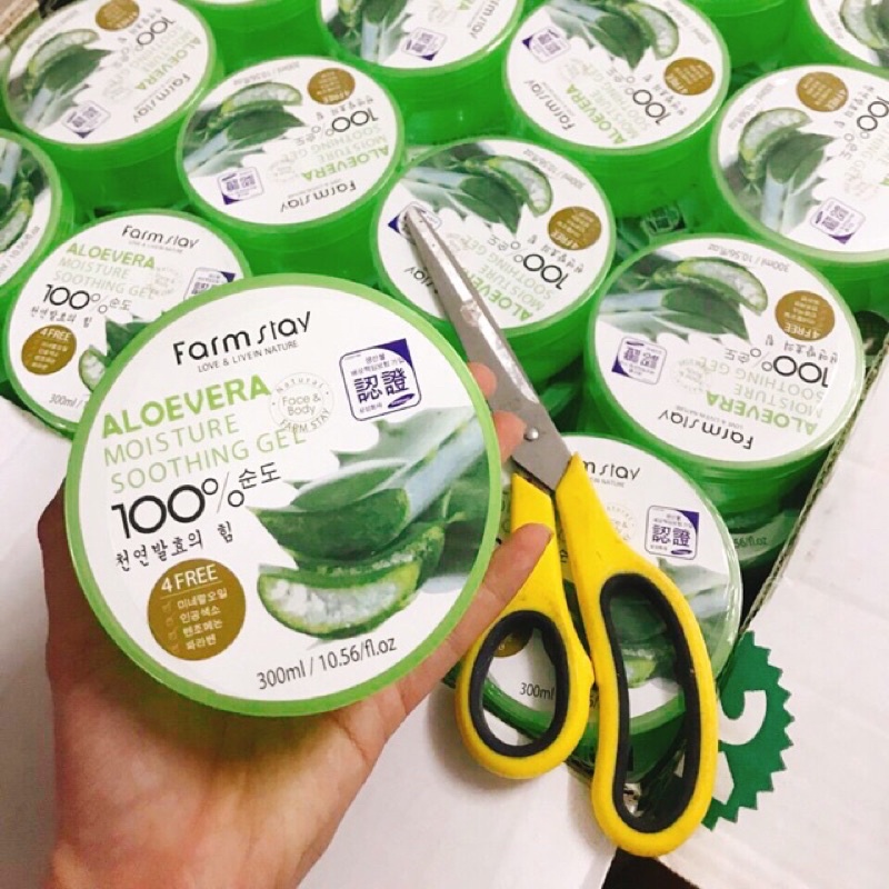 Gel nha đam Gel lô hội Aloe Vera BIOAQUA 220g dưỡng ẩm, làm dịu mát da ❤ĐỌC MÔ TẢ
