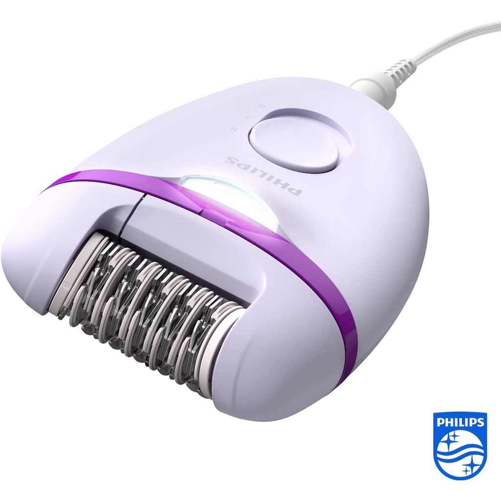 Máy nhổ lông Philips BRE275/00 tại nhà tiện lợi đi kèm 4 phụ kiện, nhập Đức chính hãng