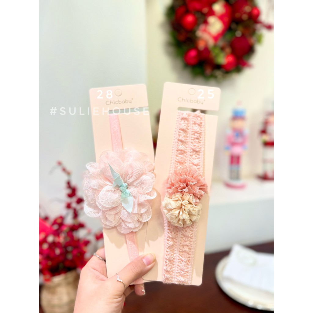 Tổng hợp các mẫu băng đô cho bé 0-2 tuổi p.2