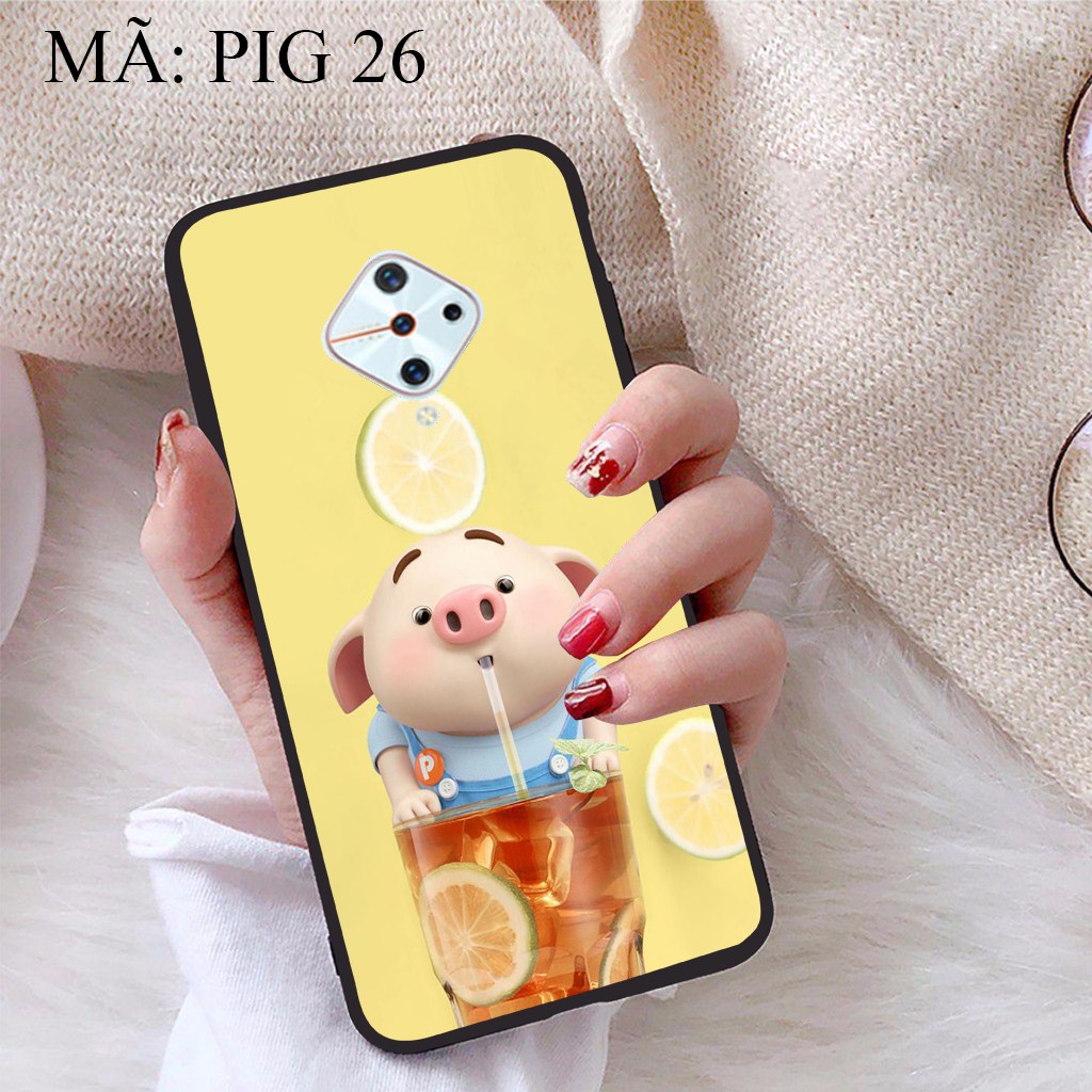 Ốp lưng Vivo S1 Pro viền dẻo TPU BST Heo Con