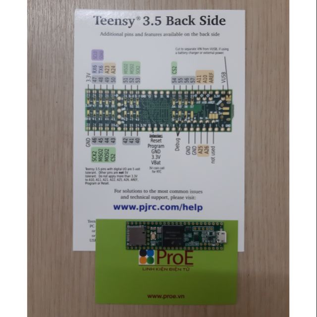 Bo mạch Teensy 3.5 Arduino