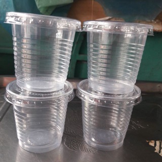 Combo 50ly + 50 nắp ly 220 ml