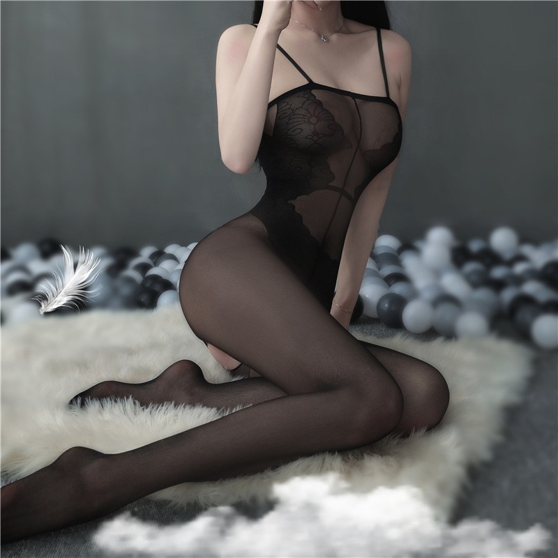 No. 30 65💕 VIDEO CHE TÊN💕 Đồ Ngủ Phòng The Vải Mịn, Cosplay Xuyên Thấu Gợi Cảm Hở Đáy Quyến Rũ Bodystocking BCS21 | BigBuy360 - bigbuy360.vn