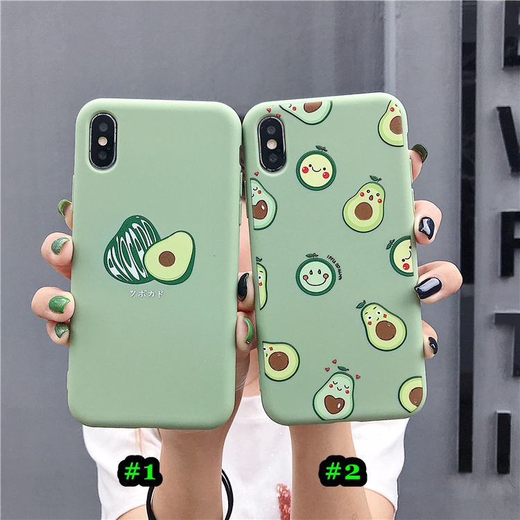 Ốp điện thoại mềm hình trái bơ tươi cho OPPO F11 F9 A3s A57 A39 F1s A83 HD22