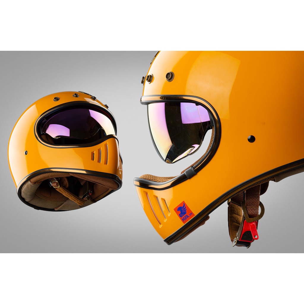 Mũ Bảo Hiểm Fullface Classic Royal M141K Kính Âm  - HIFA.vn