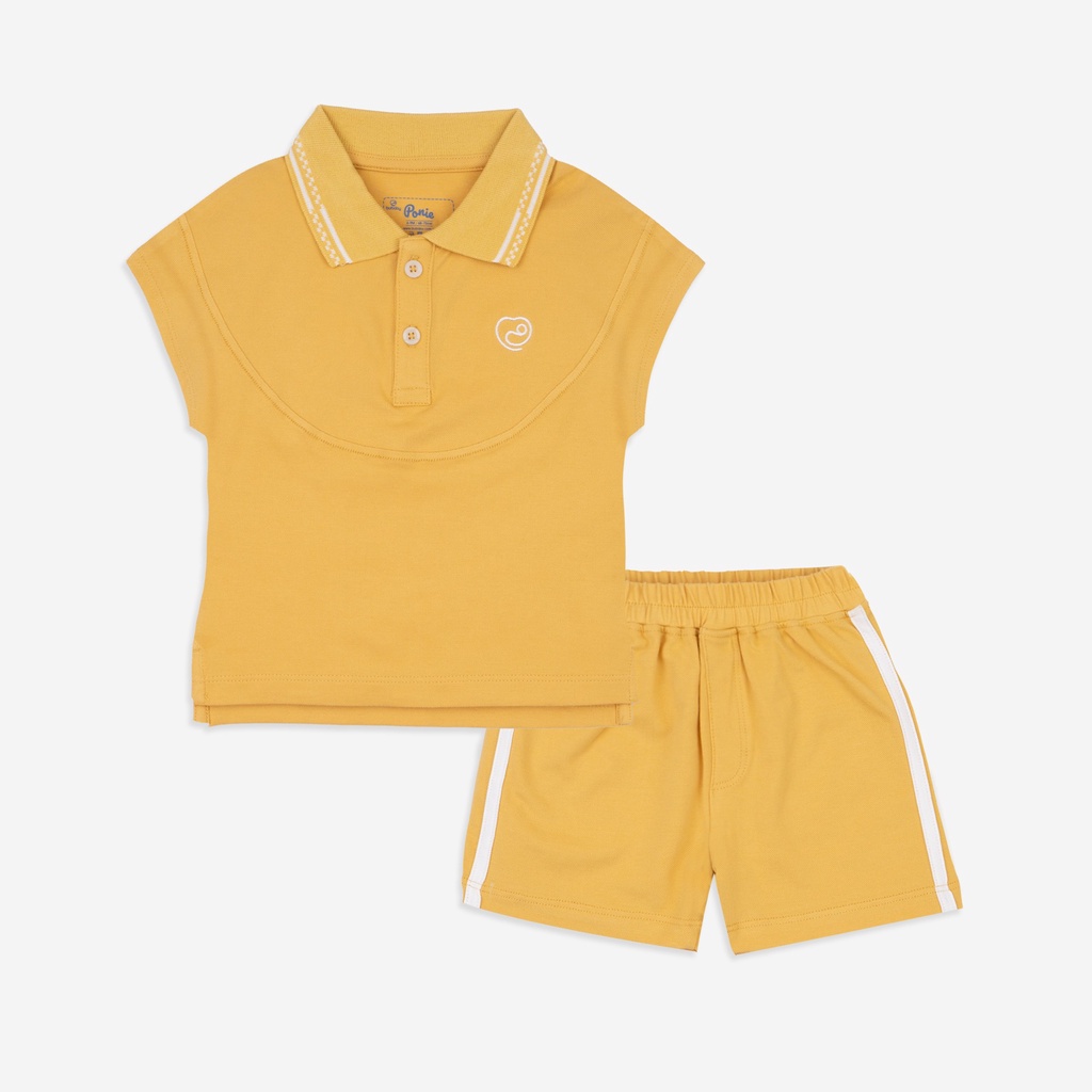[Bu Baby]- Bộ ngắn tay Ponie cho bé trai bé gái Bubaby- BPN130306