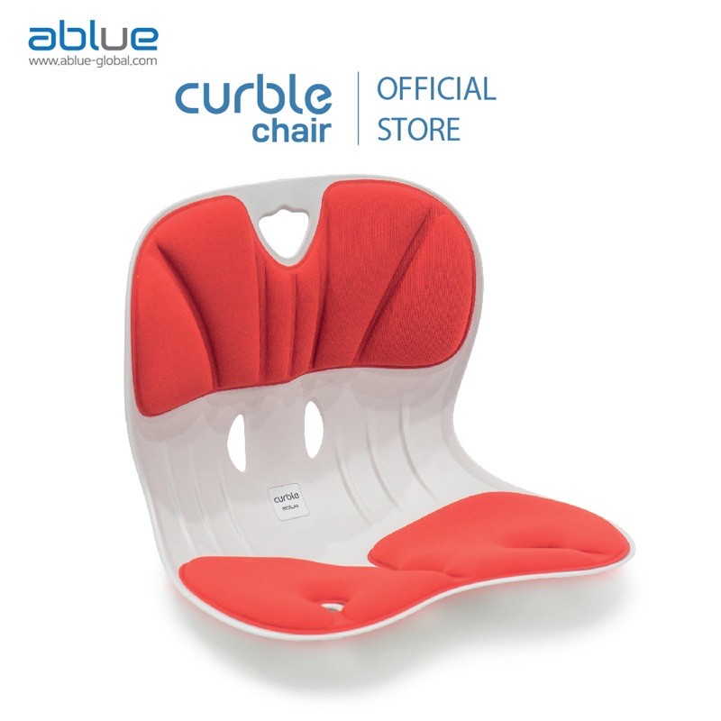 [SHOPEE_MALL] Ghế chống gù điều chỉnh tư thế Curble Chair Wider Red (Người Trên 50kg)