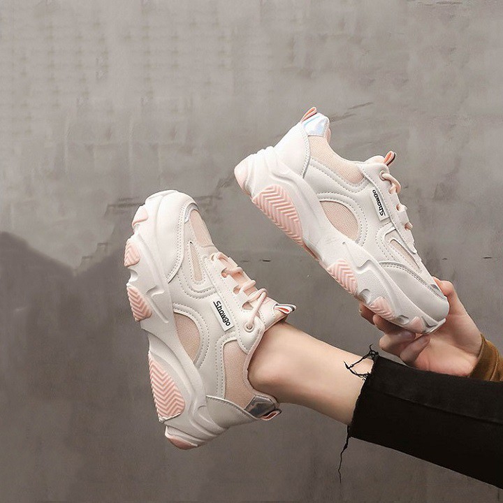 ⚡FLASHSALE⚡ Giày thể thao nữ đế độn tăng chiều cao 5cm | BigBuy360 - bigbuy360.vn