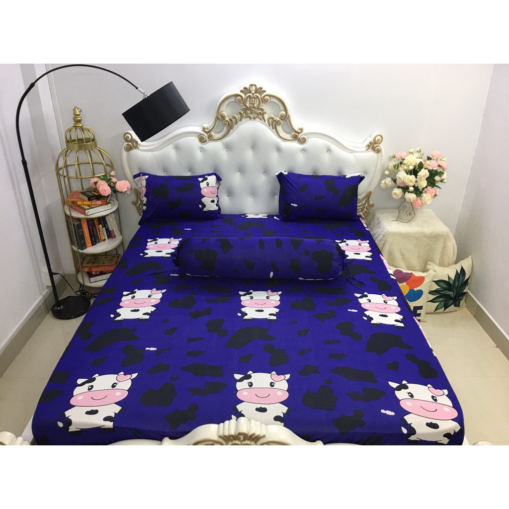BỘ DRAP THUN HÀN QUỐC BÒ SỮA NHIỀU MÀU, ĐỦ KÍCH THƯỚC | BigBuy360 - bigbuy360.vn