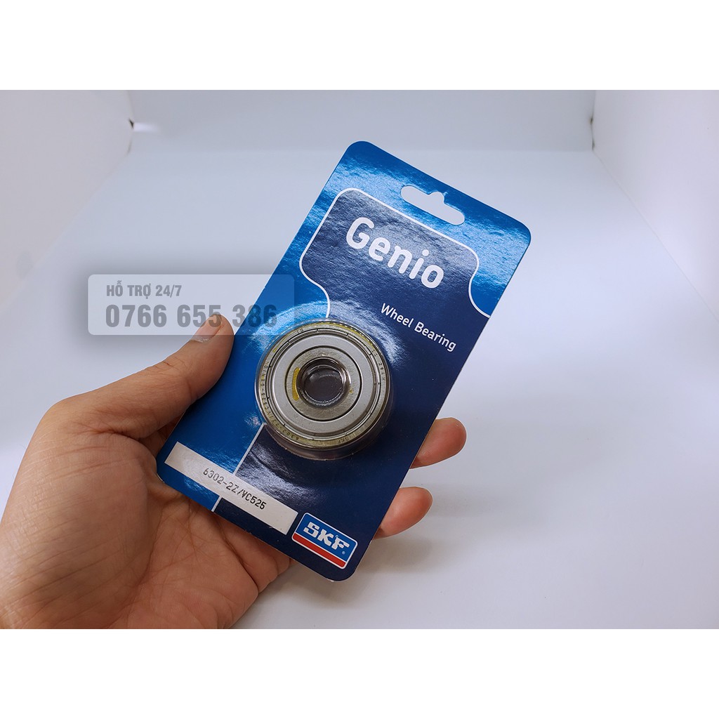 Bạc đạn SKF Genio 6302-2Z/VC525 - Dành cho xe máy