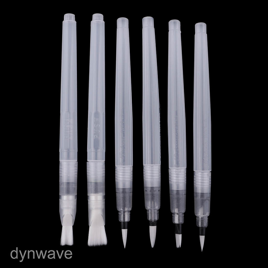 Set 6 bút cọ vẽ màu nước rắn tiện lợi