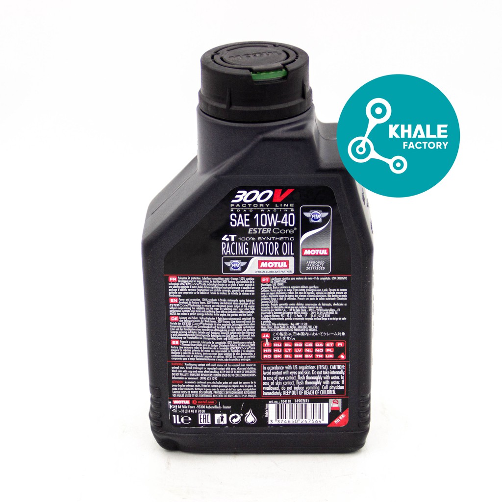 MOTUL 300V 10W40 Chai 1L Nhập Pháp