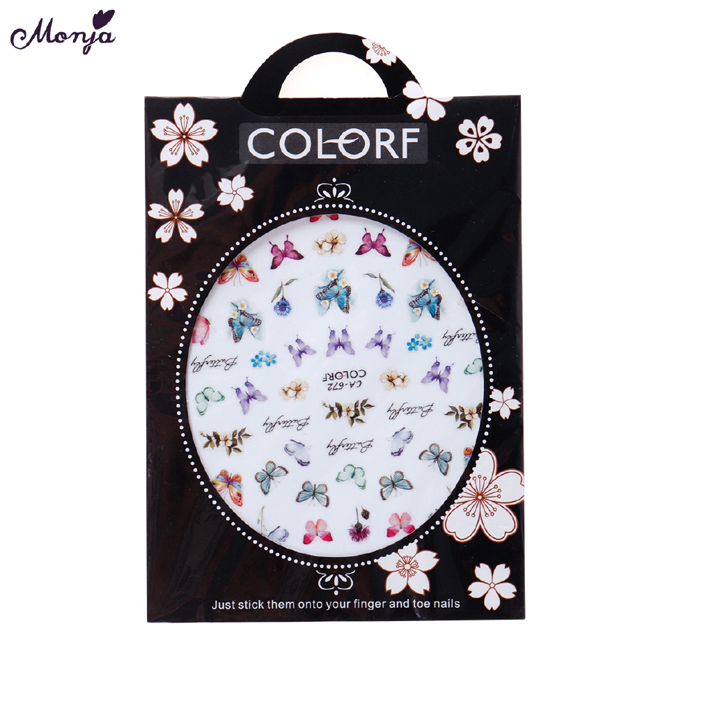 Tấm miếng dán trang trí móng tay 14 họa tiết tùy chọn