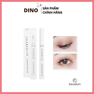 Bút Kẻ Mắt Nước Karadium Waterproof Brush Liner Black Mẫu Mới
