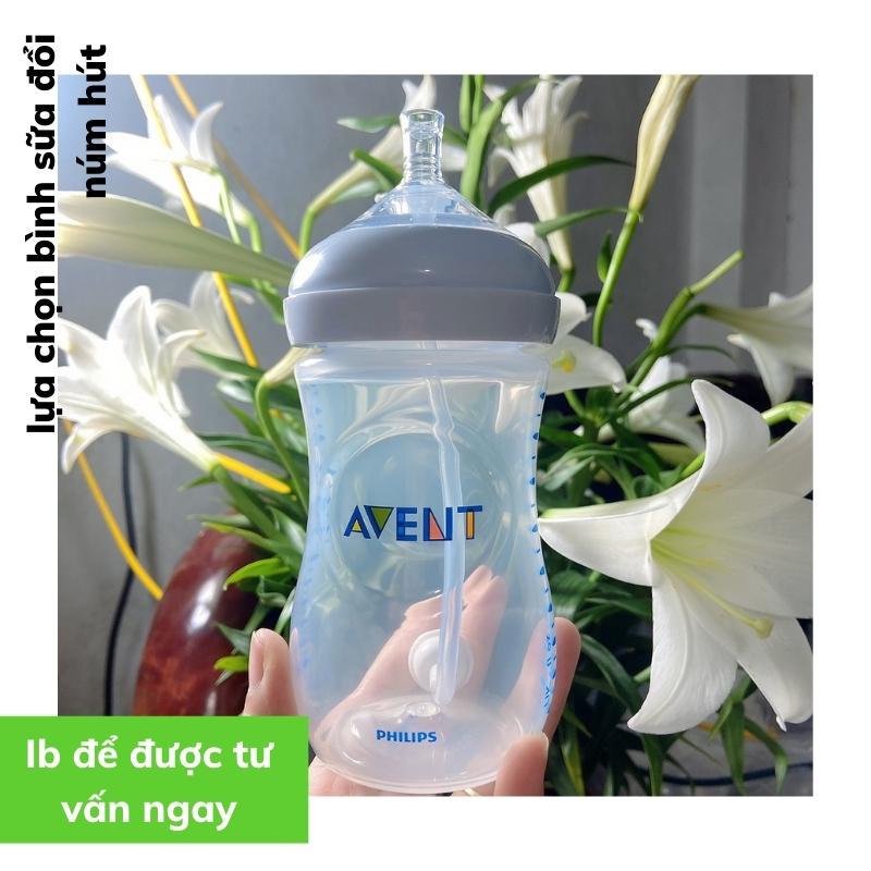 Bình Sữa  𝗣𝗵𝗶𝗹𝗶𝗽𝘀 𝗔𝘃𝗲𝗻𝘁 𝗡𝗮𝘁𝘂𝗿𝗮𝗹 125/260/330ML 100% Chính Hãng 💖𝑭𝑹𝑬𝑬𝑺𝑯𝑰𝑷💖 Bình sữa cổ rộng