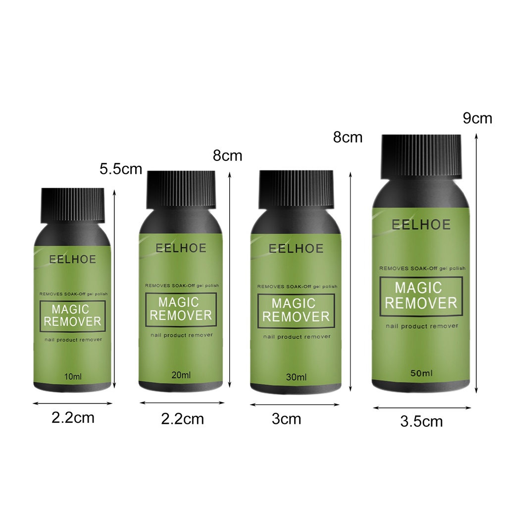 Gel Tẩy Sơn Móng Tay Chuyên Nghiệp Dung Tích Lớn 10ml / 20ml / 30ml / 50ml Cho Nữ