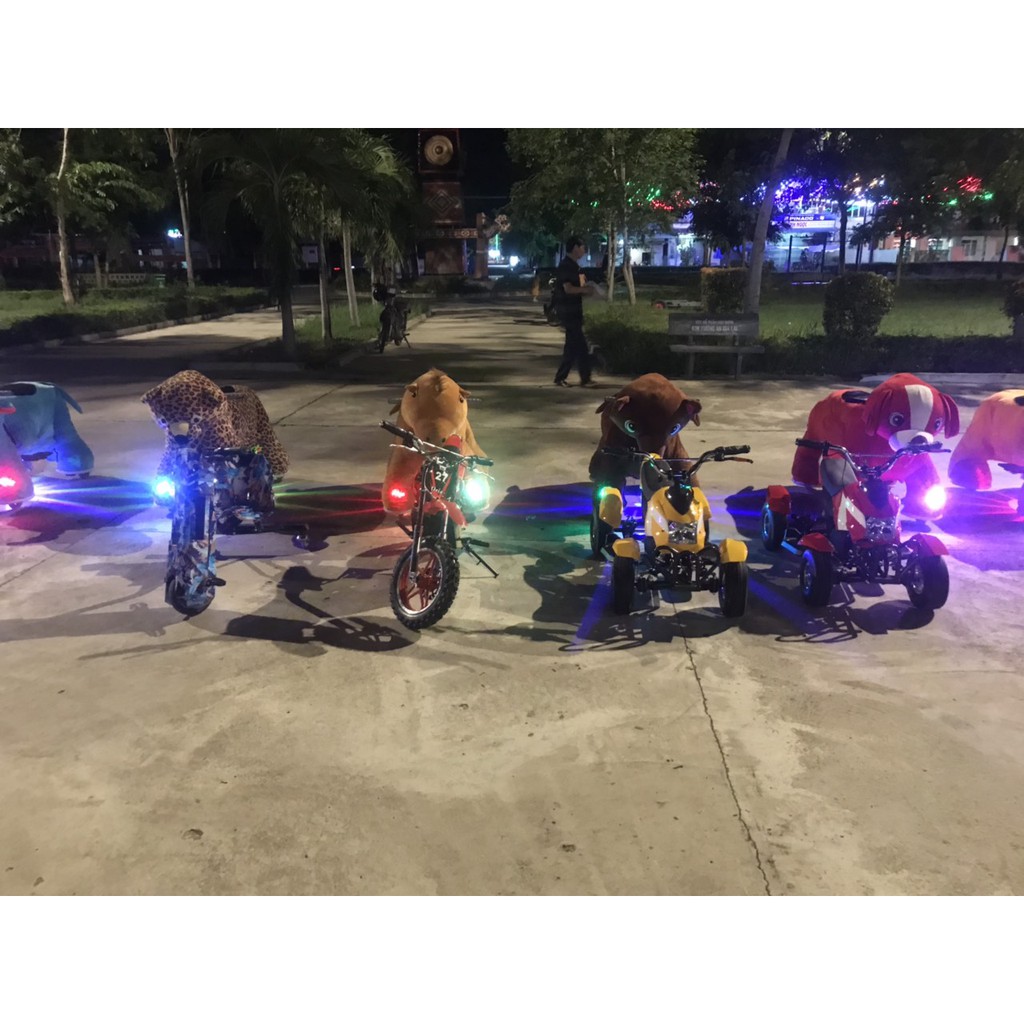 Xe Cào Cào Điện Động Cơ 36V 500w Có Phuộc Sau