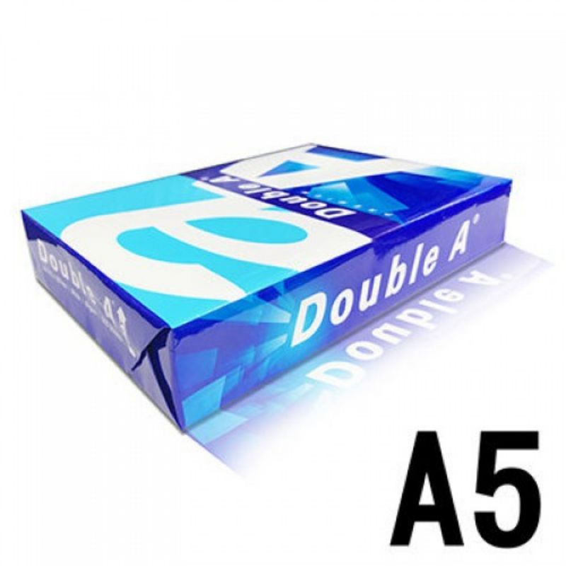 Giấy in A5 Double A định lượng 70gsm