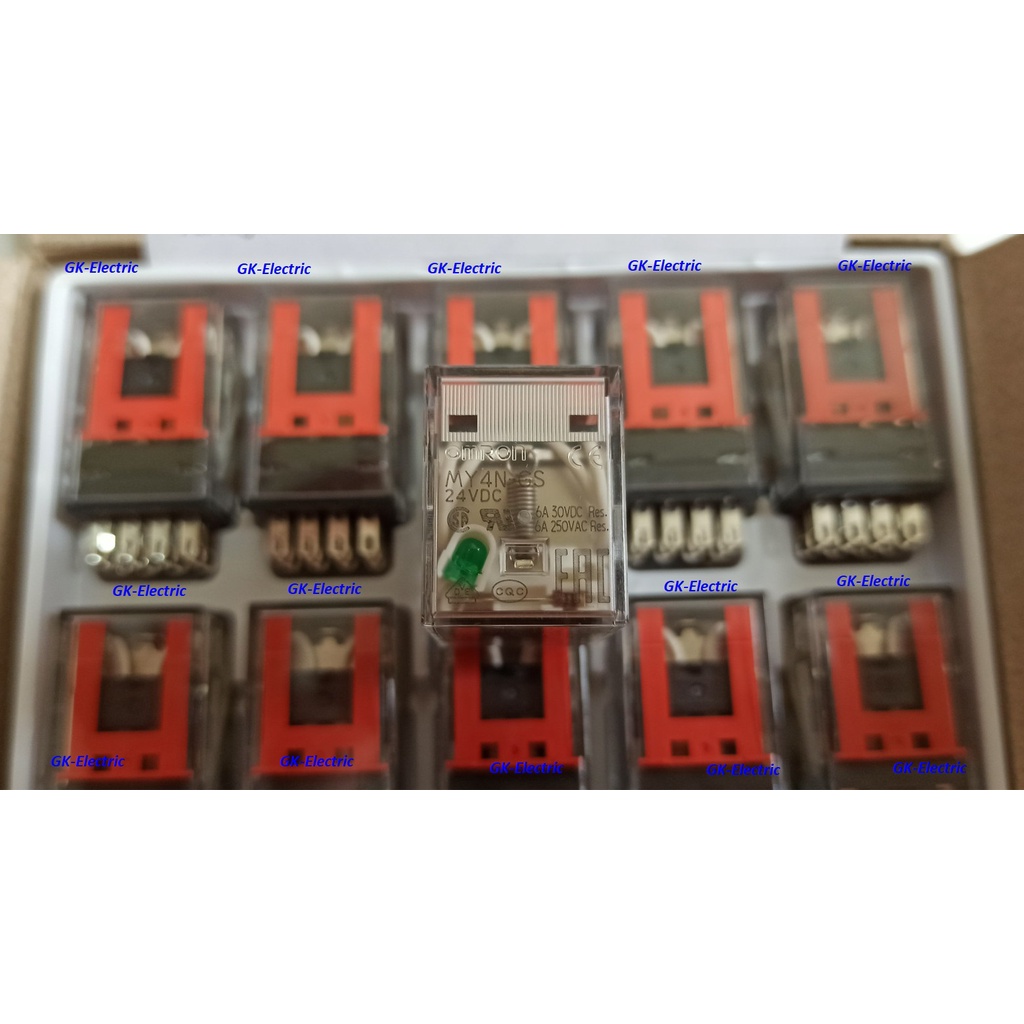 Rơ le trung gian 14 chân MY4N-GS (24VDC, 230VAC) chính hãng Omron