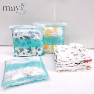 Set 10 cái khăn sữa sợi tre ADEN cho bé