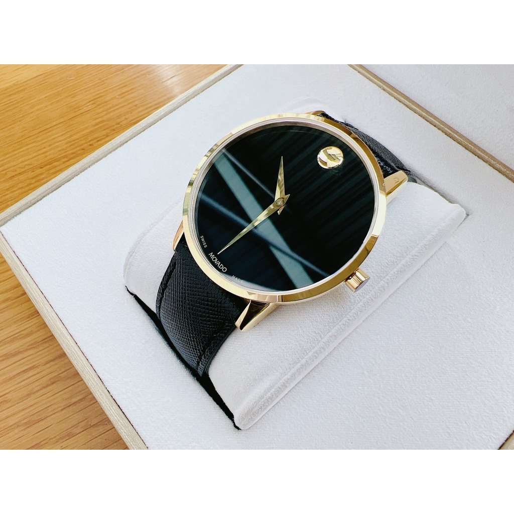 Đồng hồ nam dây da Movado 0607195