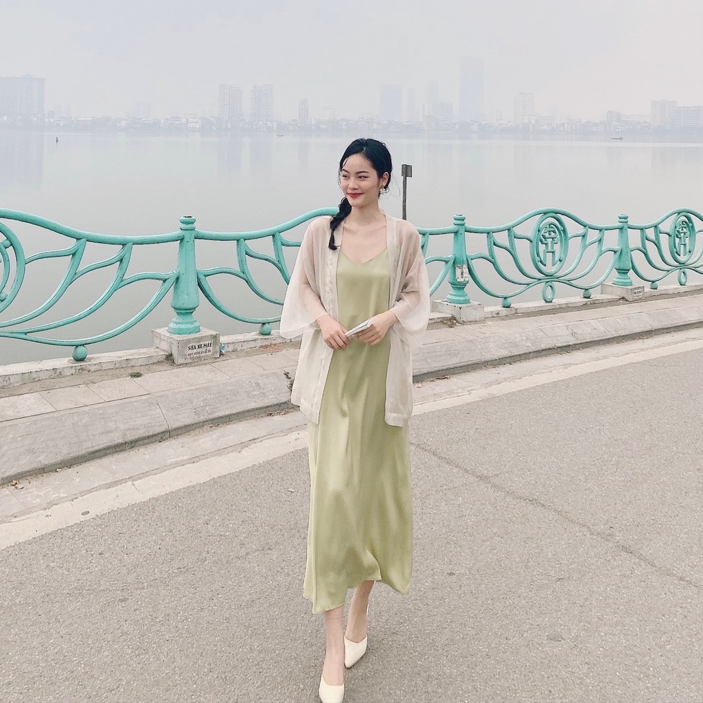 [Xéo Xọ] Đầm hai dây dáng dài Thii