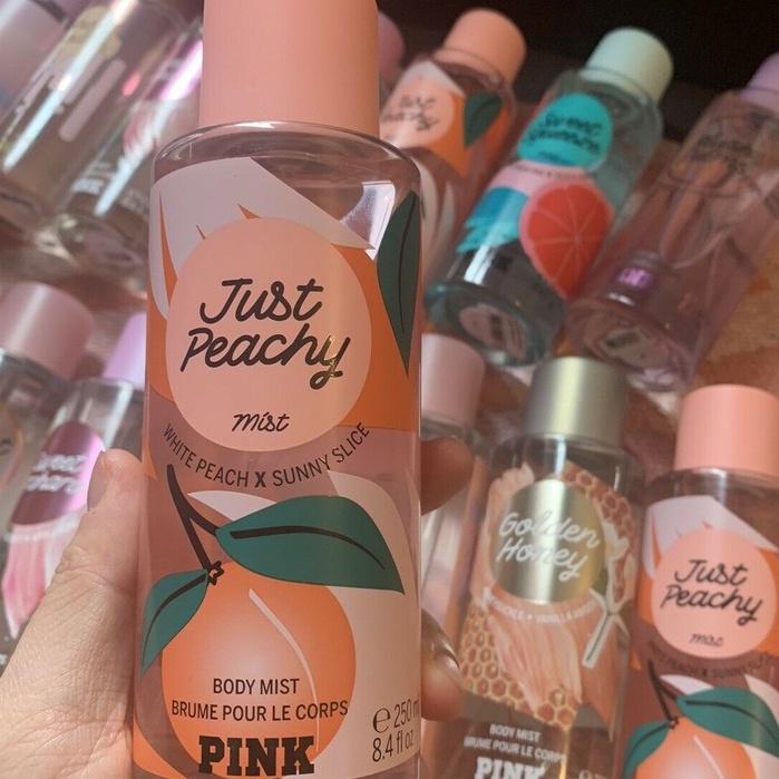 Xịt Thơm Toàn Thân PINK Victoria Secret Just Peachy 30ml/50ml/100ml +jɥȽÿ08+